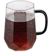 Кружка Leonord AROMA 430мл из боросиликатного рельефного стекла MALLONY 106477