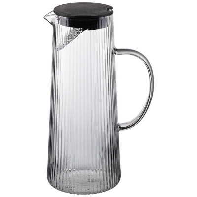 Кувшин Leonord AROMA 1.2л из цветного боросиликатного рельефного стекла MALLONY 106482-1