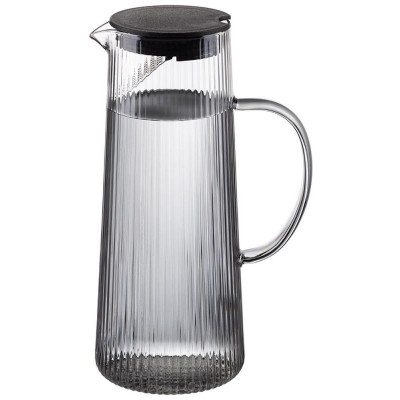 Кувшин Leonord AROMA 1.2л из цветного боросиликатного рельефного стекла MALLONY 106482