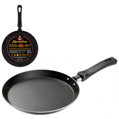 Сковорода блинная Матрена штампованная (22см) MALLONY 106920