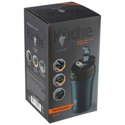 Термокружка 2в1 Leonord TEFFE (400мл) MALLONY 106956-3