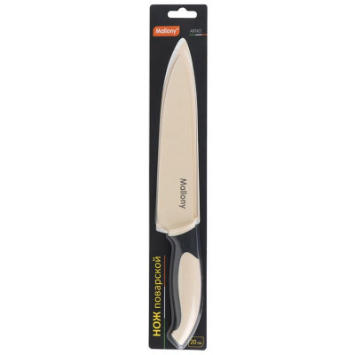 Нож с пластиковой рукояткой ARNO поварской (в ножнах) MALLONY 107138-2