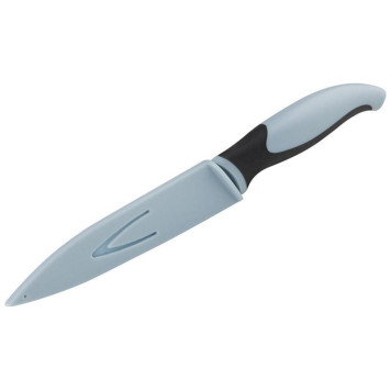 Нож с пластиковой рукояткой ARNO универсальный (в ножнах) MALLONY 107140-1