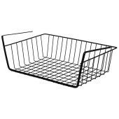 Корзинка навесная полочная L’ordine Nero 40х24.5х14см MALLONY 107583