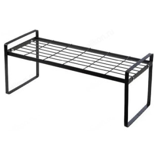 Полка-подставка Mallony L’ordine Nero 51.6х21х18.5см 107589