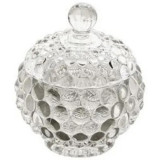 Сахарница стекло DOLCE с рельефным корпусом 107619