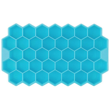 Форма для льда PERFETTO соты (37 ячеек с крышкой) MALLONY 107661-2