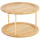 Подставка для кухни вращающаяся круглая BAMBU (бамбук) MALLONY 108078