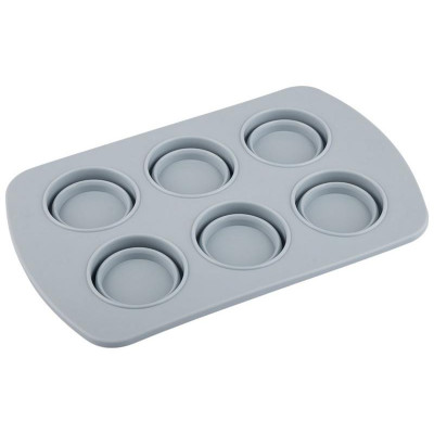 Форма для выпечки 6 кексов складная ARMONICO (силикон) MALLONY 108093-2