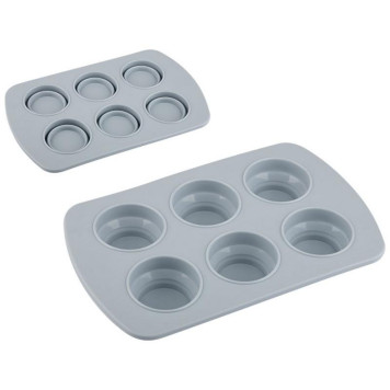 Форма для выпечки 6 кексов складная ARMONICO (силикон) MALLONY 108093