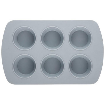 Форма для выпечки 6 кексов складная ARMONICO (силикон) MALLONY 108093-4