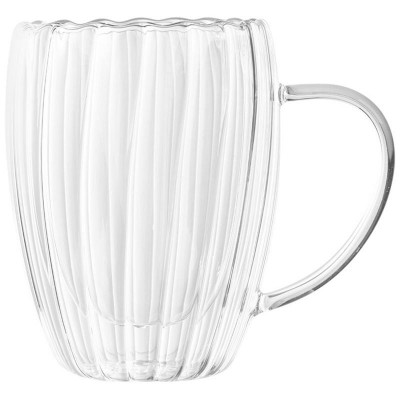 Кружка из рельефного стекла Leonord AROMA RIVERA MALLONY 108124-1