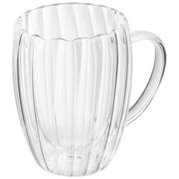 Кружка из рельефного стекла Leonord AROMA RIVERA MALLONY 108124-2