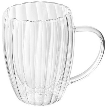 Кружка из рельефного стекла Leonord AROMA RIVERA MALLONY 108124