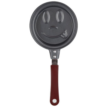 Сковорода мини фигурная 'Смайл' (12см) MALLONY 108187