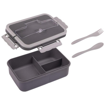 Ланч-бокс MIGLIORE ложка, вилка в комплекте (1.0л) MALLONY 108188-2