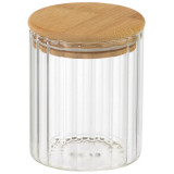 Банка из рельефного стекла Leonord 'AROMA RIVIERA' 450мл MALLONY 108278