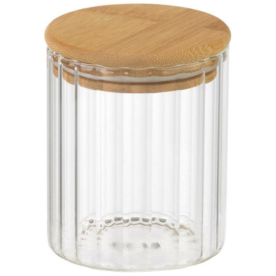 Банка из рельефного стекла Leonord 'AROMA RIVIERA' 450мл MALLONY 108278