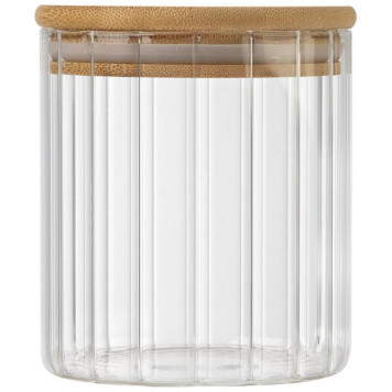 Банка из рельефного стекла Leonord 'AROMA RIVIERA' 450мл MALLONY 108278-2