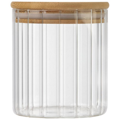 Банка из рельефного стекла Leonord 'AROMA RIVIERA' 450мл MALLONY 108278-2