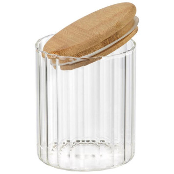 Банка из рельефного стекла Leonord 'AROMA RIVIERA' 450мл MALLONY 108278-5