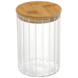 Банка из рельефного стекла Leonord AROMA RIVIERA 1000мл MALLONY 108280