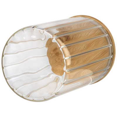 Банка из рельефного стекла Leonord AROMA RIVIERA 1000мл MALLONY 108280-6