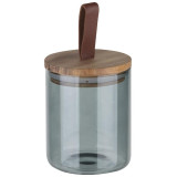 Банка стеклянная 0.45л для сыпучих продуктов Leonord ALBERO DI MARMO с крышкой MALLONY 108282