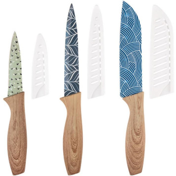 Набор ножей с окрашенным лезвием в ножнах DIVO (3 предмета) MALLONY 108293-1