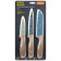 Набор ножей с окрашенным лезвием в ножнах DIVO (3 предмета) MALLONY 108293
