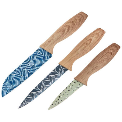 Набор ножей с окрашенным лезвием в ножнах DIVO (3 предмета) MALLONY 108293