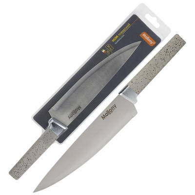 Нож с рукояткой софт-тач MARMOLADA поварской MALLONY 108294