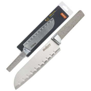 Нож с рукояткой софт-тач MARMOLADA сантоку MALLONY 108295
