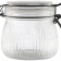 Банка из рельефного стекла 0.5л LA SCALA с бугельным замком MALLONY 108317