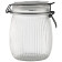 Банка из рельефного стекла 0.75л LA SCALA с бугельным замком MALLONY 108318