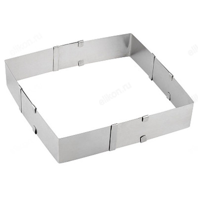 Форма для выпечки раздвижная MALLONY TORTA 108346 квадрат-2