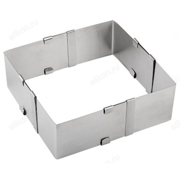 Форма для выпечки раздвижная MALLONY TORTA 108347 квадрат-1