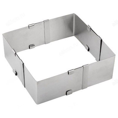 Форма для выпечки раздвижная MALLONY TORTA 108347 квадрат-1