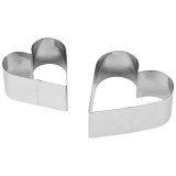 Набор форм для выпечки TORTA сердце (2шт) MALLONY 108349