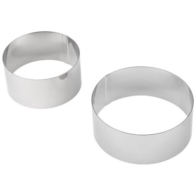 Набор форм для выпечки TORTA круг (2шт) MALLONY 108351