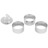 Набор форм для выпечки TORTA круг (3шт) MALLONY 108352