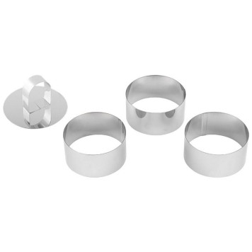 Набор форм для выпечки TORTA круг (3шт) MALLONY 108352