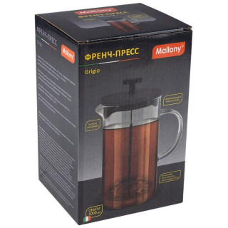 Френч-пресс 'Grigio' 1000мл MALLONY 108388-5