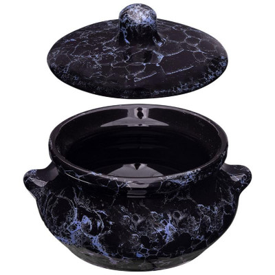 Горшок 0.5л 'Лакомка' для жаркого, вуаль MALLONY 108798-2