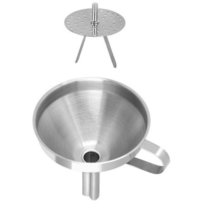 Воронка с фильтром Domestico из нержавеющей стали MALLONY 108959-2