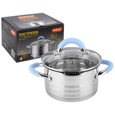 Кастрюля MELODIA (1.8 л, с крышкой) MALLONY 109006