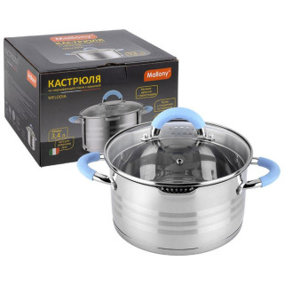 Кастрюля MELODIA (3.4л, с крышкой) MALLONY 109008