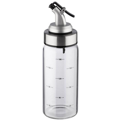 Емкость для масла и уксуса OLIVA 180мл стеклянная с дозатором MALLONY 109036-2