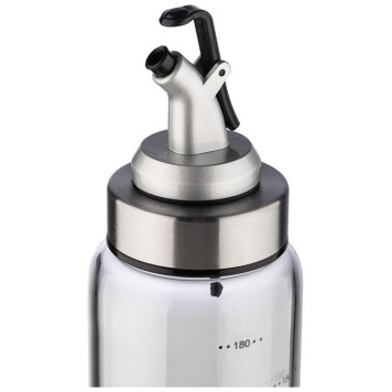 Емкость для масла и уксуса OLIVA 180мл стеклянная с дозатором MALLONY 109036-5