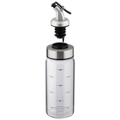 Емкость для масла и уксуса OLIVA 180мл стеклянная с дозатором MALLONY 109036-6